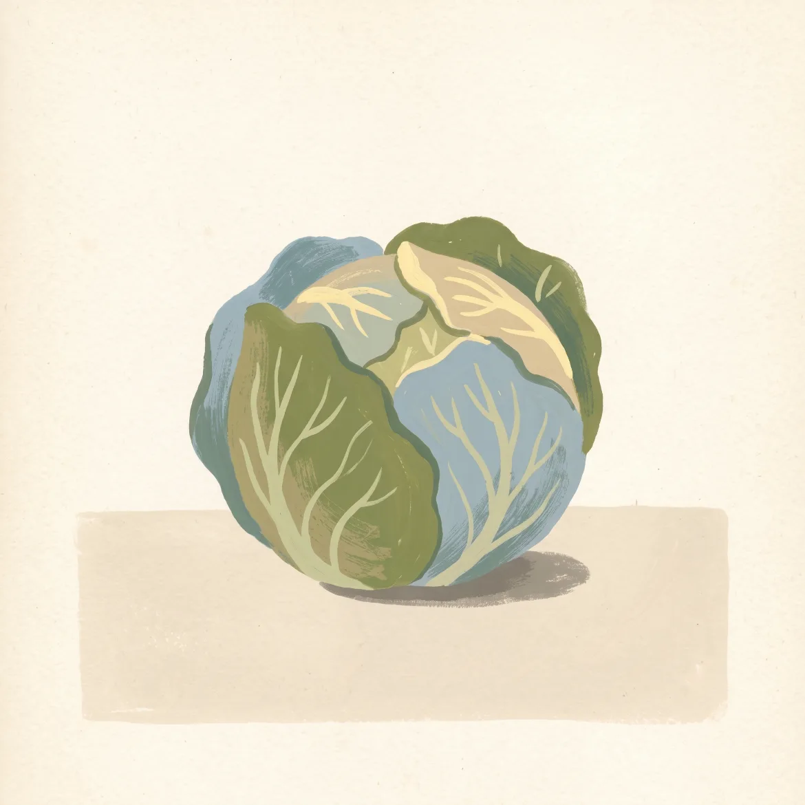 Gouache av et issalathode